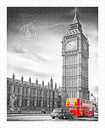 Pintoo - H1534 - Big Ben, England - 500 Piece Plastic Puzzle