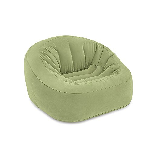 Intex Beanless Bag Club Chair, Inflatable Chair, 49" X 47" X 30"