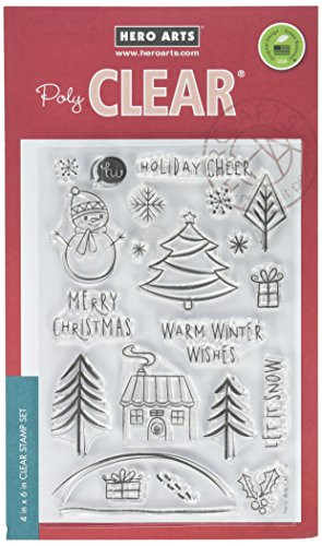 Hero Arts CM119 Holiday Cheer Photopolymer Stamp