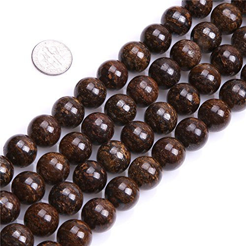 14mm Round Gemstone Bronzite Beads Strand 15 Inch Jewelry Making Beads 14mm Round Gemstone Bronzite Beads Strand 15 Inch Jewelry Making Beads