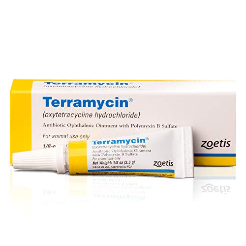Zoetis Animal Health Terramycin Antibiotic Ophthalmic Ointment 18 oz
