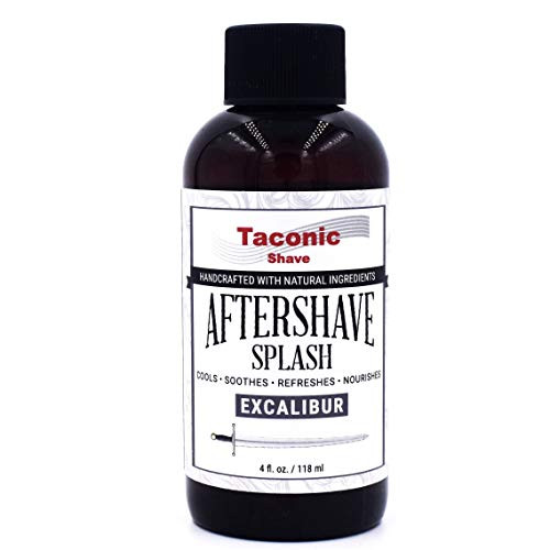 Taconic Shave Excalibur Aftershave Splash Cooling Formula Artisan Made in the USA Taconic Shave Excalibur Aftershave Splash Cooling Formula Artisan Made in the USA