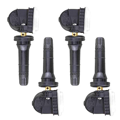TuhooMall Tire Pressure Monitoring System Sensor TPMS 315MHz Programmed Fits for Buick Cadillac for Chevy GMC Pontiac Saturn 13598771 13598772 4 Pack