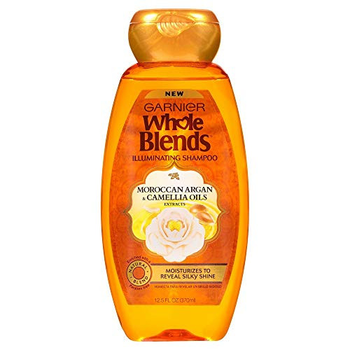 Garnier Whole Blends Shampoo Moroccan Argan Camellia 125 Ounce 370ml 2 Pack