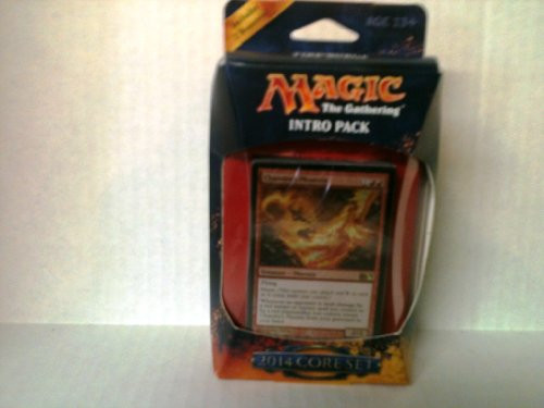 MTG Magic the Gathering Core Set 2014 M14 Intro Deck Fire Surge MTG Magic the Gathering Core Set 2014 M14 Intro Deck Fire Surge
