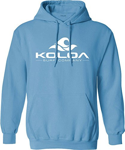Koloa Surf Wave Logo Hoodies  Hooded Sweatshirt SAquatic Blue Hoodie