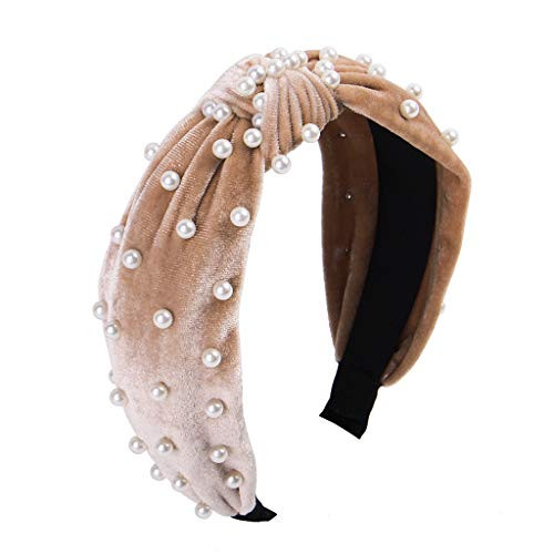 Headbands for Women Pearl Headbands 1PCS Twisted Faux Pearl Velvet Headband Elegant Bling Hair Clip Hairpins Headwear Barrette Styling Tools AccessoriesCreamy White Headbands for Women Pearl Headbands 1PCS Twisted Faux Pearl Velvet Headband Elegant Bling Hair Clip Hairpins Headwear Barrette Styling Tools AccessoriesCreamy White