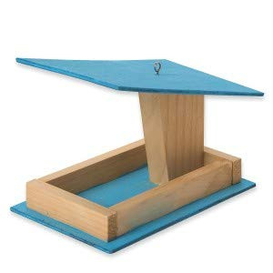Unfinished Wood Bird Feeders Unassembled