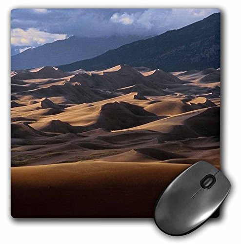 3dRose LLC 8 X 8 X 0.25 Inches Great Sand Dunes No 3 Mouse Pad (mp_26269_1)