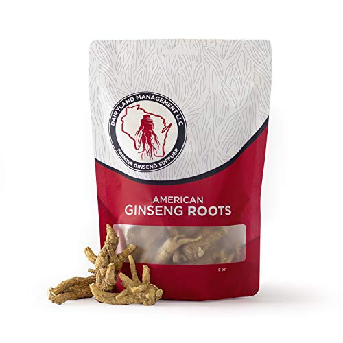 Authentic American Ginseng Whole Root ??? NonGMO Gluten Free Herb Wisconsin Root 8 oz