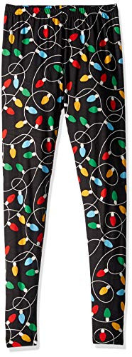 Two Left Feet Womens Holiday Leggings Strung out LXL