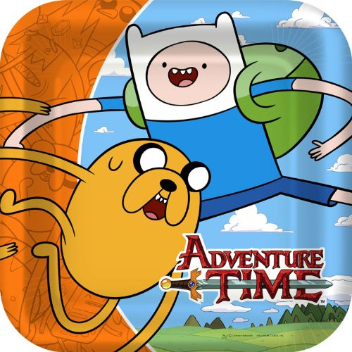 Adventure Time Large Paper Plates (8ct) Adventure Time Large Paper Plates (8ct)