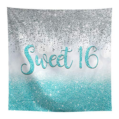 Allenjoy Sweet 16 Silver Blue Bokeh Glitter Backdrop 8x8ft for Girls Happy 16th Birthday Party Decorations Banner Vinyl Photography Photo Booths Studio Props Supplies Photo Background Allenjoy Sweet 16 Silver Blue Bokeh Glitter Backdrop 8x8ft for Girls Happy 16th Birthday Party Decorations Banner Vinyl Photography Photo Booths Studio Props Supplies Photo Background