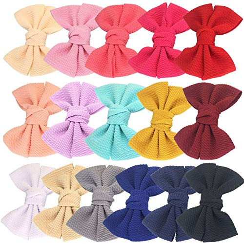 16pcs Baby Girls Hair Bows Clips 4 inch Fabric Bows Hair Clips For Toddler Girls Kids Teens Lady Hair Accessories For Hair By Yazon 
 16pcs Baby Girls Hair Bows Clips 4 inch Fabric Bows Hair Clips For Toddler Girls Kids Teens Lady Hair Accessories For Hair By Yazon