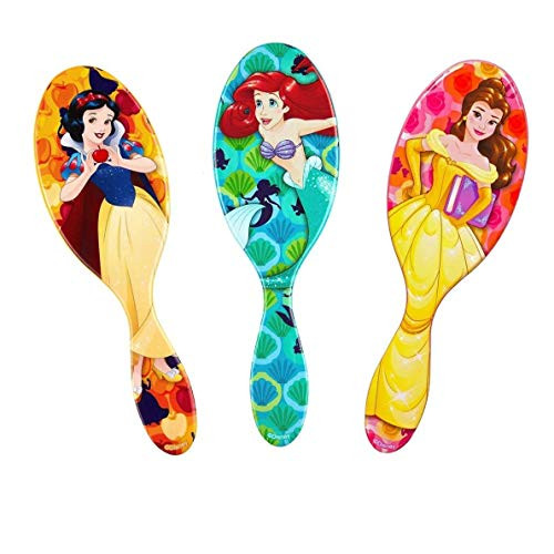 Wet Brush Original Detangler Disney Princess Collection Bundle Ariel  Snow White  Belle