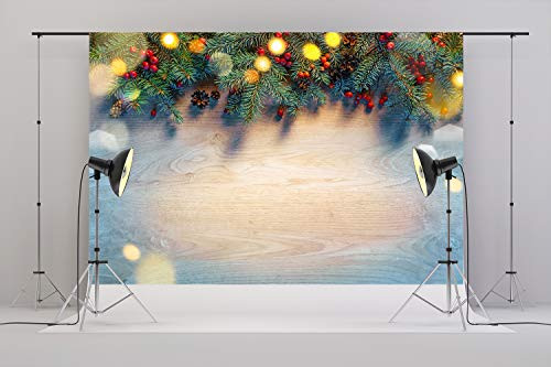 Kate 7x5ft Christmas Tree Backdrop Wood Christmas Backdrop Christmas Photography Backdrops