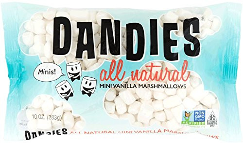 Dandies  Minis  Vegan Marshmallows Vanilla 10 Ounce Pack of 2