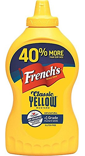 French s Classic 100 Natural Yellow Mustard 20 Ounce Pack of 2