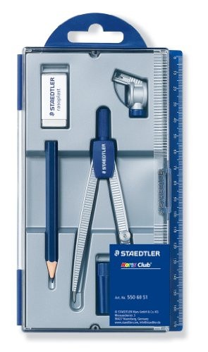Staedtler Noris Club 550 60 S1 Compass Set 6-Piece for School