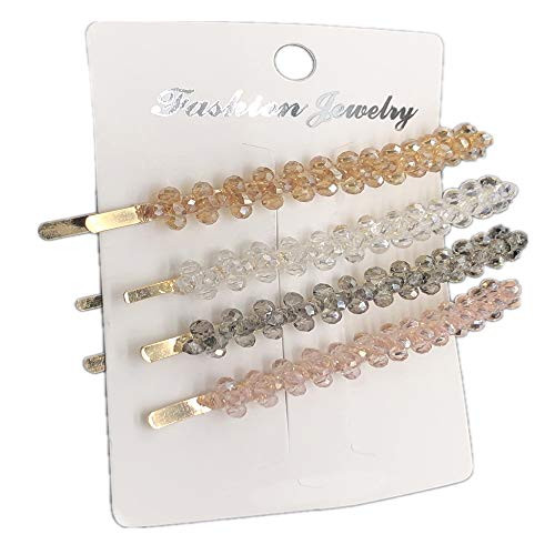 Soochat Crystal Hair Pins Bobby Pins Hair Clips Barrettes Hair Accessories for Lady Women Girls Soochat Crystal Hair Pins Bobby Pins Hair Clips Barrettes Hair Accessories for Lady Women Girls