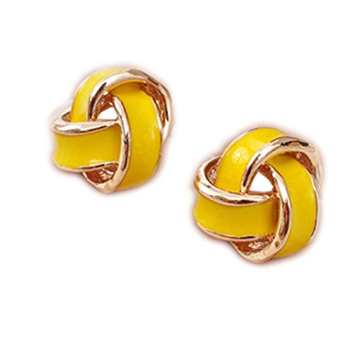 Latigerf Fashion Jewelry Gold Plated Women s Flower Screw Back NonPierced Clip on Earring Clips for non pierced ears for Girl Yellow Latigerf Fashion Jewelry Gold Plated Women s Flower Screw Back NonPierced Clip on Earring Clips for non pierced ears for Girl Yellow