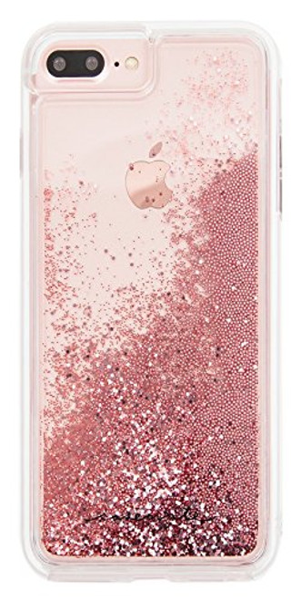 CaseMate  iPhone 7 Plus Case  Waterfall  Cascading Liquid Glitter  for iPhone 7 Plus / 6s Plus / 6 Plus  Rose Gold