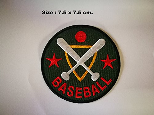 TNK  Baseball Bats Ball Iron on Applique/Embroidered Patch
