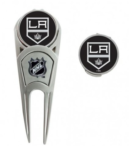 NHL Los Angeles Kings Golf Ball Mark Repair Tool Combo NHL Los Angeles Kings Golf Ball Mark Repair Tool Combo