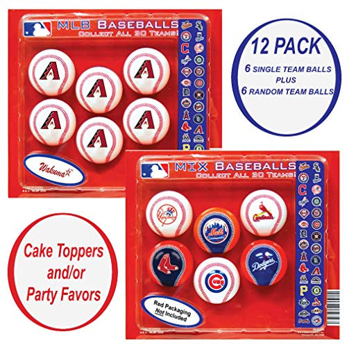 Diamondbacks Party Supplies and Decorations Cake  Cupcake Topper  Arizona Baseball Birthday Favors and Supply