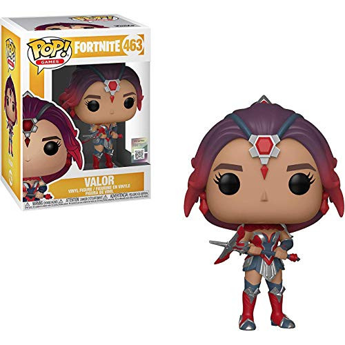 Funko Valor: Fortnite x POP! Games Vinyl Figure & 1 POP! Compatible PET Plastic Graphical Protector Bundle [#463 / 36025 - B]
