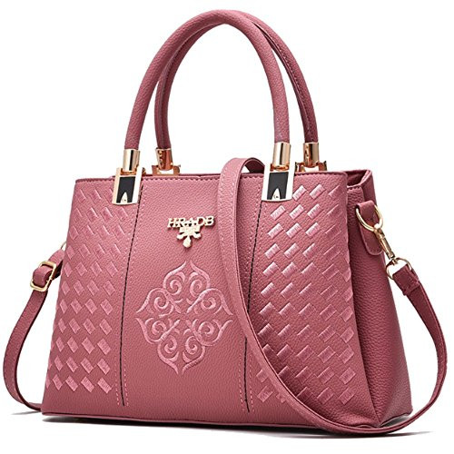 Pink Womens Purse and Handbag Fashion Satchel Designer Shoulder Bag Messenger Tote Bag Ladies Purses handbags