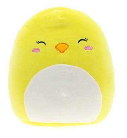 Squishmallows Kellytoy Chuck 7" Yellow Easter Chick Super Soft Plush Stuffed Animal Squishy Pillow Toy