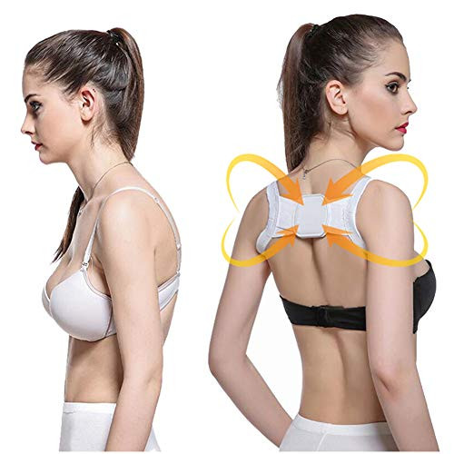 Posture Corrector Shoulder Supports for Women  Men Invisible Kyphosis Brace Adjustable  Comfortable Posture Corrector Scoliosis Back Humpback Correction Belt