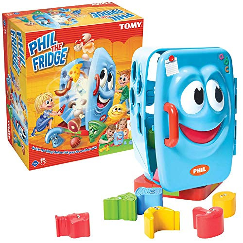 TOMY T72655EN Phil The Fridge Children's Preschool Game, Multicolor