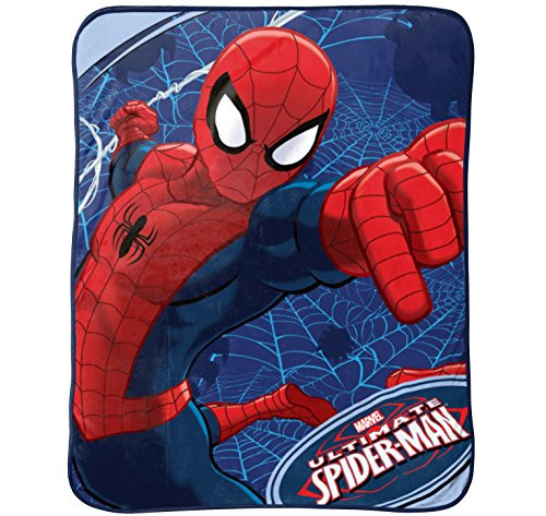 MARVEL Spiderman Plush Throw, Astonish
