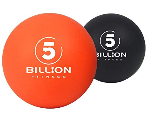 5BILLION Massage Lacrosse Balls Stress Balls Deep Tissue Massage Ball for Myofascial Release Trigger Point Therapy Muscle Relax Physical Therapy Pack of 2 5BILLION Massage Lacrosse Balls Stress Balls Deep Tissue Massage Ball for Myofascial Release Trigger Point Therapy Muscle Relax Physical Therapy Pack of 2