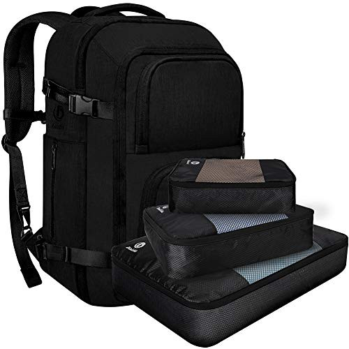Dinictis 40L Flight Approved Carry on Travel Laptop BackpackBusiness Weekender BagBlack with 3 cubes Dinictis 40L Flight Approved Carry on Travel Laptop BackpackBusiness Weekender BagBlack with 3 cubes