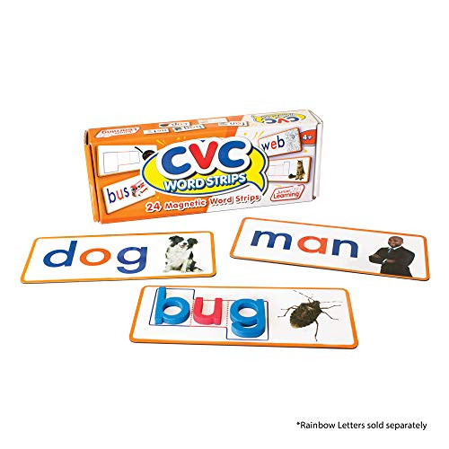 Junior Learning CVC Word Strips Educational Action Games