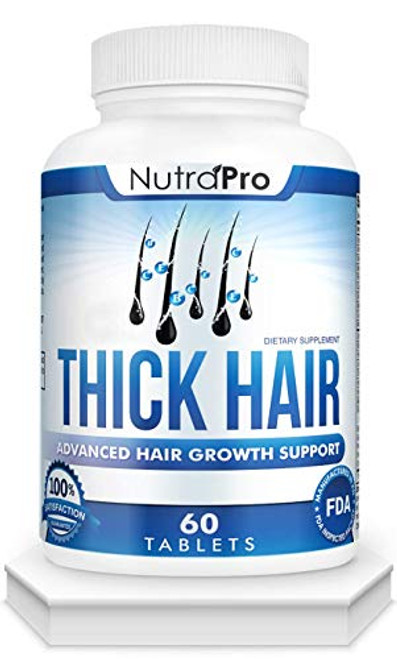 Thick Hair Growth VitaminsAnti Hair Loss Pills with DHT Blocker Stimulates Faster Hair Growth for Weak Thinning HairBiotin Hair Supplement with Keratin  Collagen Helps MenWomen Grow Perfect Hair