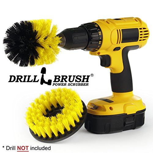 Shower, Tub, and Tile Power Scrubber Brush by Drillbrush