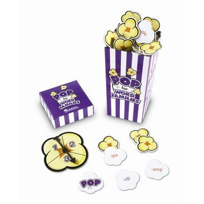 Learning Resources Pop For Word Families Game, 100 Pieces