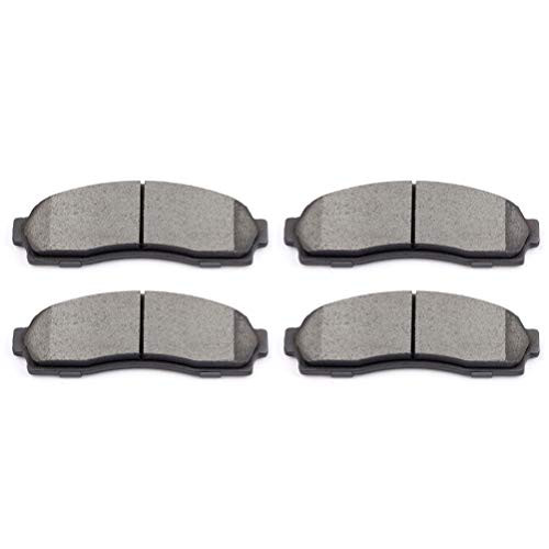 SCITOO Ceramic Brake Pads 4pcs Front fit for Ford Explorer Explorer Sport Trac Ranger 0309 for Mazda B2300 0307 for Mazda B3000 0309 for Mazda B4000 0205 for Mercury Mountaineer D833