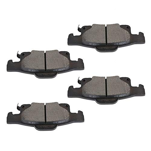 OCPTY Ceramic Brakes Pads Quick Stop Rear Brake Pad fit for 20112018 for Dodge Durango20112019 for Jeep Grand Cherokee
