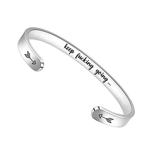 BTYSUN Bracelets for Women Personalized Gifts Inspirational Cuff Bracelet Birthday Friend Gifts for Women Girls Men Motivational Cuff Bangle Friendship Mantra Quotes Jewelry BTYSUN Bracelets for Women Personalized Gifts Inspirational Cuff Bracelet Birthday Friend Gifts for Women Girls Men Motivational Cuff Bangle Friendship Mantra Quotes Jewelry