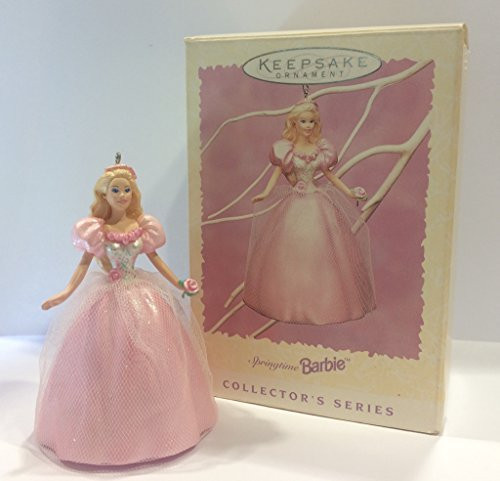 1 X 1996 Springtime Barbie Collector Series Hallmark Ornament