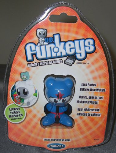 Radica Wasabi RARE Blue U.B. Funkeys Series 1 Figure