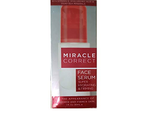 Miracle correct Super Hydrating & Firming Face Serum With Vitamin E Hyaluronic Acid and Dead Sea Minerals
Miracle correct Super Hydrating & Firming Face Serum With Vitamin E Hyaluronic Acid and Dead Sea Minerals