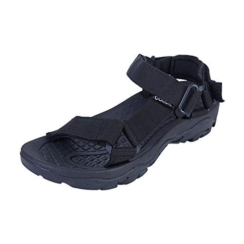 COLGO Men s Sport Sandals Comfort Classic Athletic Hiking Sandals with Arch Support Outdoor Wading Beach Water Shoes11 M US Black01