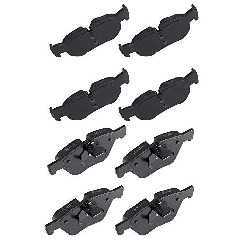 Brake Pads Ceramic Kits CTCAUT0 fit for 20082013 B MW 128i 2006 B MW 325i 2006 B MW 325xi 2007 B MW 328i 2007 B MW 328xi 20122014 B MW X1