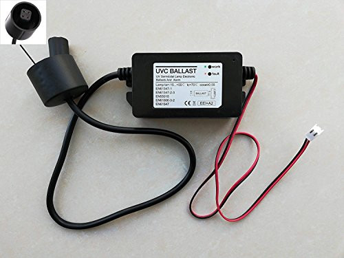 24V DC UV Ballast 4W-6W for Water UV sterilizer with Led and Sound alarming, UV Germicidal Lamp Electronic Ballast and Alarm